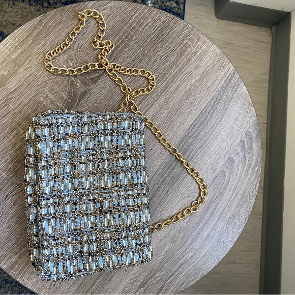 Zara beaded crossbody bag NWOT - Picture 5 of 6
